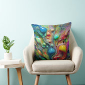 Glossy Spheres Throw Kissen (Stuhl )