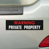GLOSSY STICKER FÜR PRIVATE EIGENSCHAFT AUTOAUFKLEBER (Auf Auto)