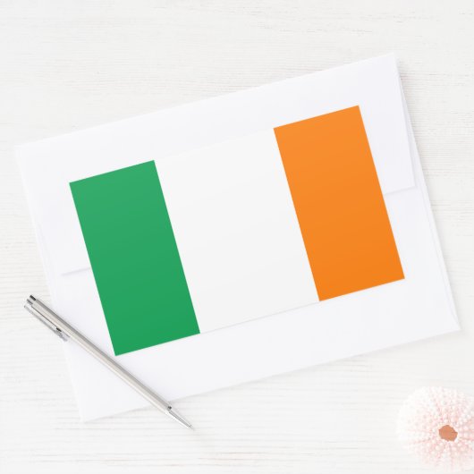Glossy Stickers für die irische Flagge (Umschlag)