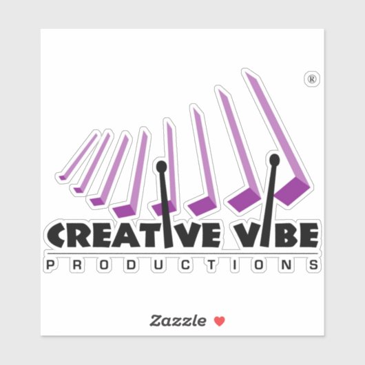 Glossy Transparente CVP-Aufkleber Aufkleber (Blatt)