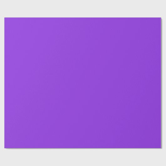 Glossy Vibrany Blue Violet Wrapping Paper Geschenkpapier (Flach)