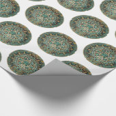 Glossy Wrapping Paper, Aztec Geschenkpapier (Ecke)