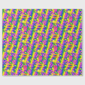 Glossy Wrapping Paper, Beach Ball Flip Flops Geschenkpapier (Flach)