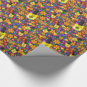 Glossy Wrapping Paper, Bläsernail Polnisch Geschenkpapier (Ecke)