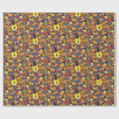 Glossy Wrapping Paper, Bläsernail Polnisch Geschenkpapier (Flach)