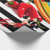 Glossy Wrapping Paper Caliente Mexic Geschenkpapier (Ecke)