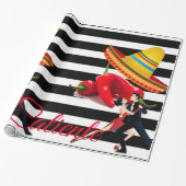 Glossy Wrapping Paper Caliente Mexic Geschenkpapier (Ungerollt)