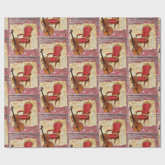 Glossy Wrapping Paper, Cello Viktorianisch Geschenkpapier (Flach)