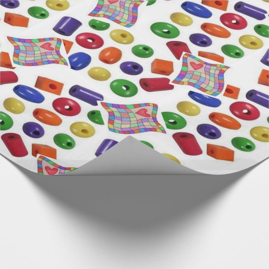 Glossy Wrapping Paper Colors Geschenkpapier (Ecke)