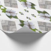 Glossy Wrapping Paper, Cotton Gray Triangle Geschenkpapier (Ecke)