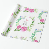 Glossy Wrapping Paper Elephant Geschenkpapier (Ungerollt)