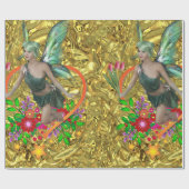 Glossy Wrapping Paper Fairy Geschenkpapier (Flach)