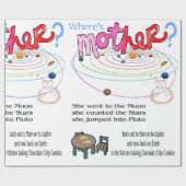 Glossy Wrapping Paper Happy Mother's Day where's Geschenkpapier (Flach)