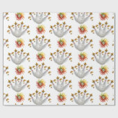 Glossy Wrapping Paper Mexikanische Paprikaschoten  Geschenkpapier (Flach)