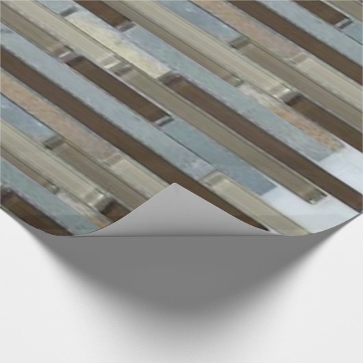 Glossy Wrapping Paper Mosaik Geschenkpapier (Ecke)