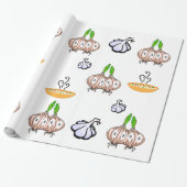 Glossy Wrapping Paper Onions Knoblauch Soup Koch Geschenkpapier (Ungerollt)