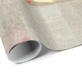 Glossy Wrapping Paper Paris Frankreich Geschenkpapier (Rolleneckpunkt)