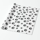 Glossy Wrapping Paper Paws Hunde Welpenkatze KItte Geschenkpapier (Ungerollt)