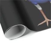 Glossy Wrapping Paper, Peacock Geschenkpapier (Rolleneckpunkt)