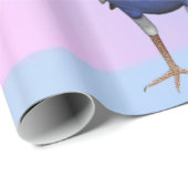 Glossy Wrapping Paper, Peacock Geschenkpapier (Rolleneckpunkt)