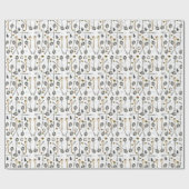Glossy Wrapping Paper Spots Geschenkpapier (Flach)