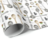 Glossy Wrapping Paper Spots Geschenkpapier (Rolleneckpunkt)