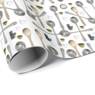 Glossy Wrapping Paper Spots Geschenkpapier