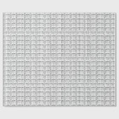 Glossy Wrapping Paper Spots Geschenkpapier (Flach)
