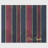 Glossy Wrapping Paper Strip Doctor Geschenkpapier (Flach)