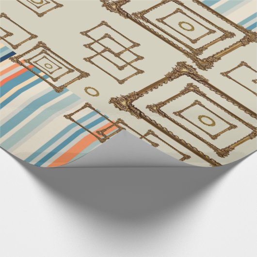Glossy Wrapping Paper Strip Geschenkpapier (Ecke)