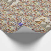 Glossy Wrapping Paper Viktorianisch Nähen Geschenkpapier (Ecke)