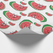 Glossy Wrapping Paper Wassermelonen Geschenkpapier (Ecke)