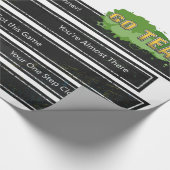 Glossy Wrapping Papier Sportleistung gewinnt Geschenkpapier (Ecke)