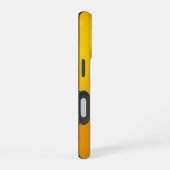 Glossy Yellow Dripping Effect iPhone 16 Hülle (Rechte Seite)