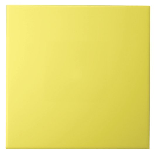 Glossy Yellow Fliese (Vorderseite)