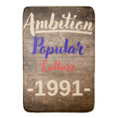 Glossyposter Badematte (Vorderseite Vertikal)