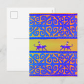 Glossyposter Feiertagspostkarte (Vorne/Hinten)