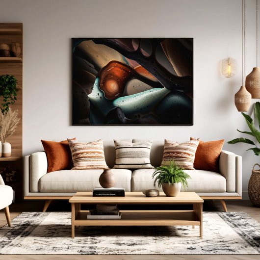 Glossyposter Leinwanddruck