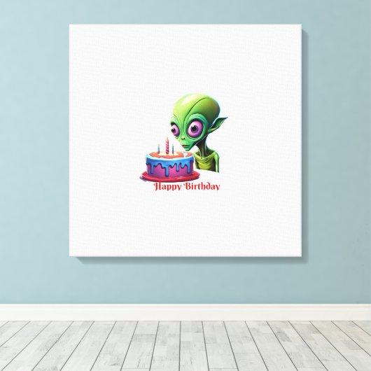 Glossyposter Leinwanddruck (Insitu (Holzboden))