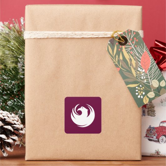 Glossyposter Quadratischer Aufkleber (Feiertag)