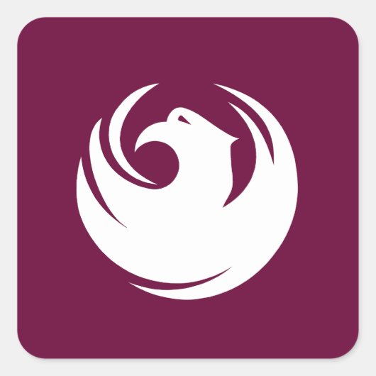 Glossyposter Quadratischer Aufkleber (Vorderseite)