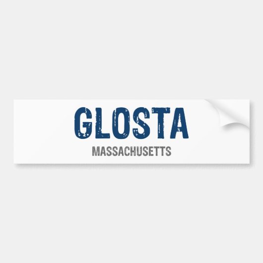 Glosta Gang Autoaufkleber (Vorne)