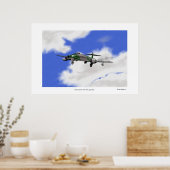 Gloster Meteor "Final Approach" Poster (Küche)