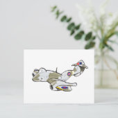 Gloster Meteor Postkarte (Stehend Vorderseite)