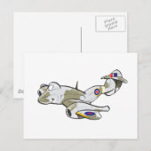 Gloster Meteor Postkarte (Vorne/Hinten)
