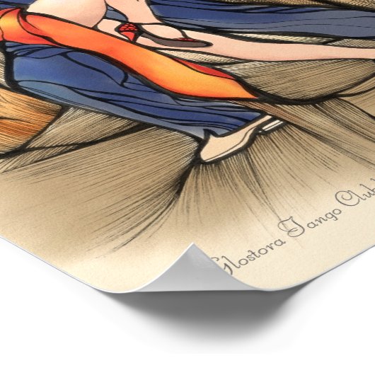 Glostora Tango Poster (Ecke)