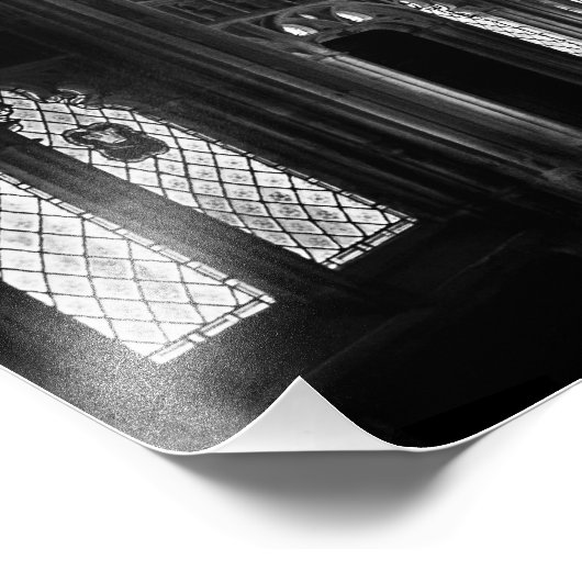 Gloucester Cathedral Fotodruck (Ecke)