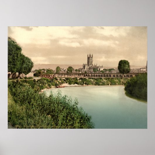 Gloucester Cathedral II, Gloucestershire, England Poster (Vorne)
