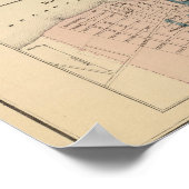 Gloucester City, Burlington Poster (Ecke)