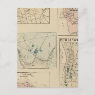 Gloucester City, Burlington Postkarte